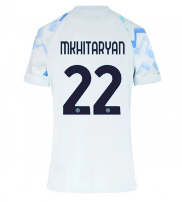 Inter Milan Henrikh Mkhitaryan #22 Udebanetrøje Dame 2025-26 Kortærmet